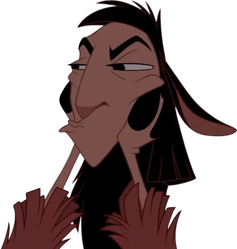 Kuzco when facing a medium question. θ ≈ b