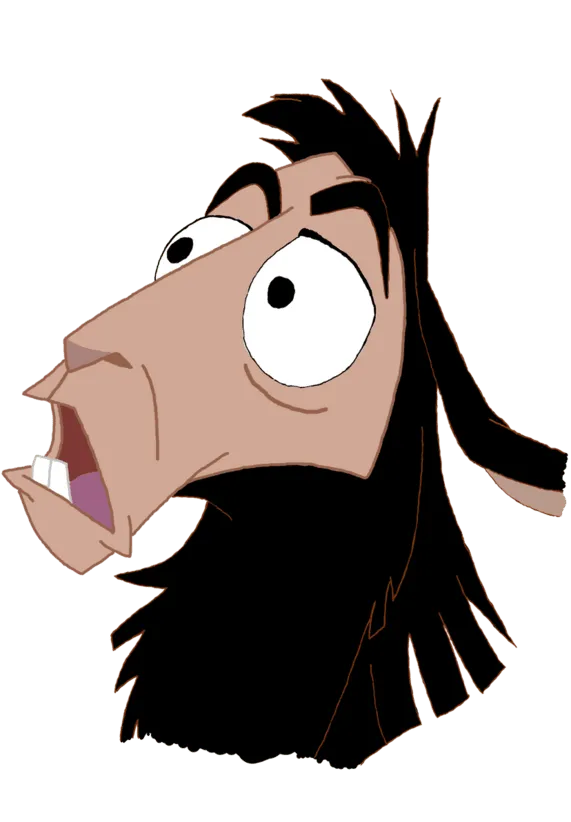 Kuzco when facing a hard question. θ ≪ b